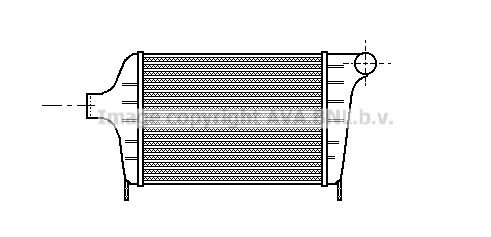 AVA QUALITY COOLING Kompressoriõhu radiaator FT4005